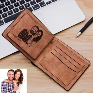 Portefeuille Homme Personnalisé Cuir